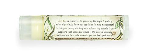 100% Natural Beeswax Lip Balm Vanilla,