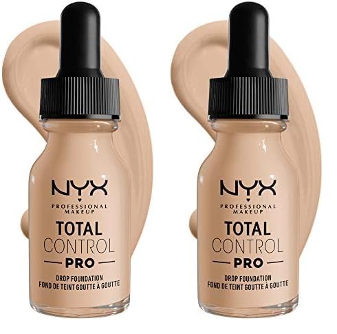 NYX PROFESSIONAL MAKEUP Total Control Pro Drop Foundation, of 2)
