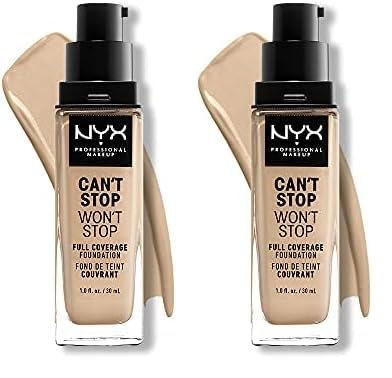 NYX PROFESSIONAL MAKEUP Can't Stop Won't Stop Foundation, of 2)