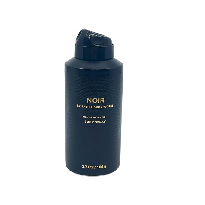 Bath & Body Works Men's Collection Deodorizing Body Spray - NOIR - Gift Pack for Holiday - Lot of 2