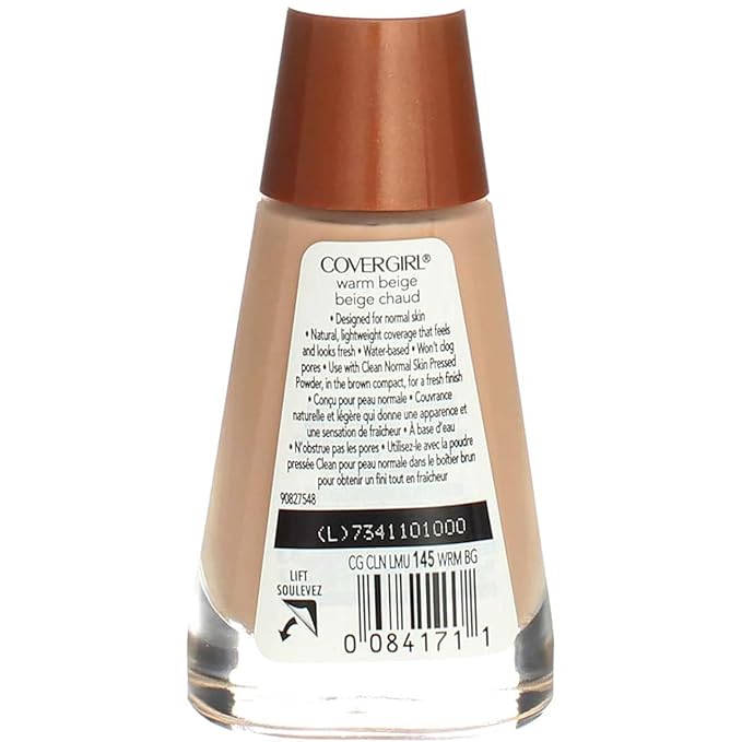 Cover Girl 00417 145wrmbei Warm Beige Clean Liqu