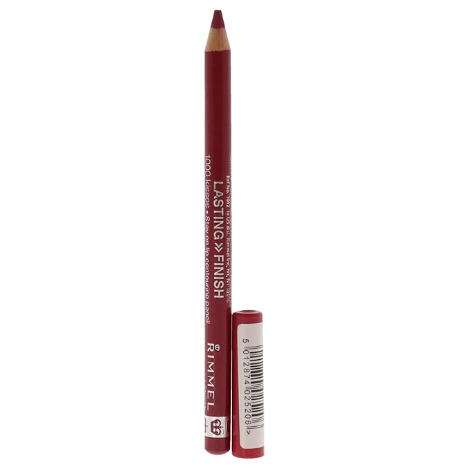 Rimmel London Lasting Finish 1000 Kisses Lip Liner - 004 India Pink Lip Liner Women 0.04 oz
