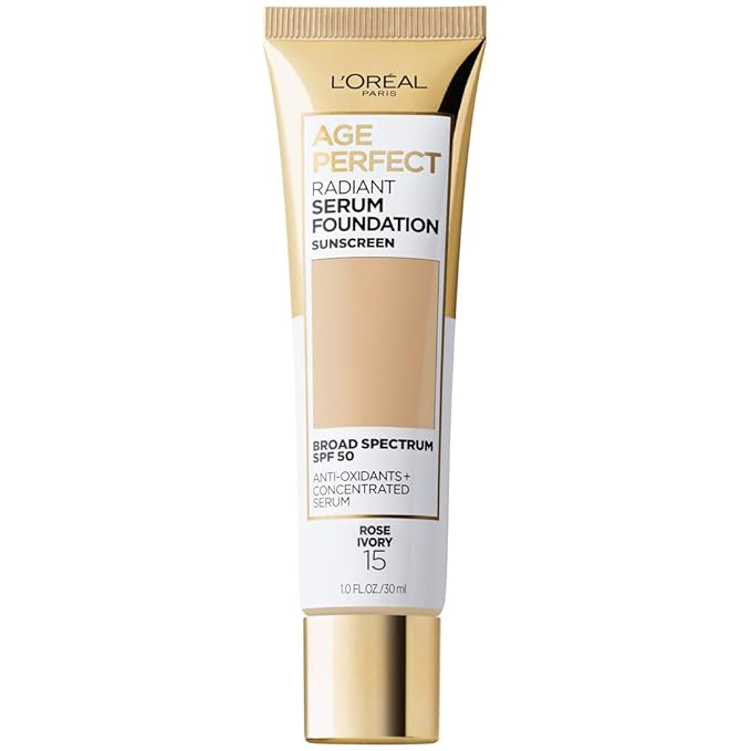 L'Oreal Paris Age Perfect Radiant Serum Foundation with 1 Ounce