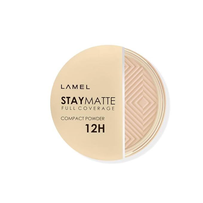 Lamel Stay Matte Compact Powder - Light Natural