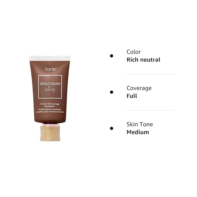 tarte Amazonian Clay 16-Hour Full Coverage Foundation 57N