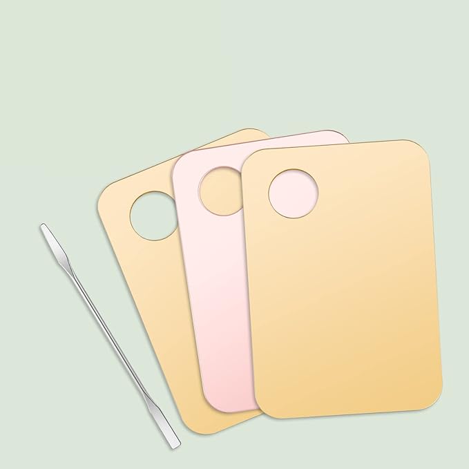 1 Pc Acrylic Cosmetic Makeup Palette with Makeup Mixing