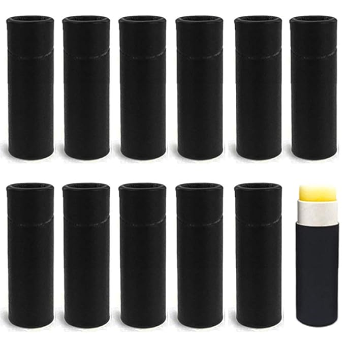 10 Pcs 1 Oz Paperboard Lip (Black)