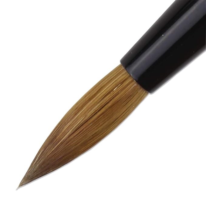 Professional purple wood kolinsky acrylic