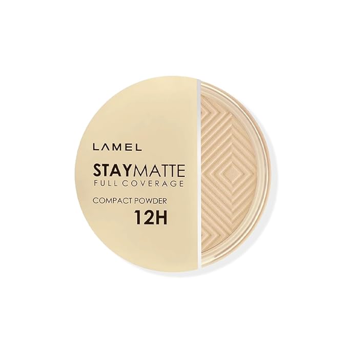 Lamel Stay Matte Compact Powder - Light Natural
