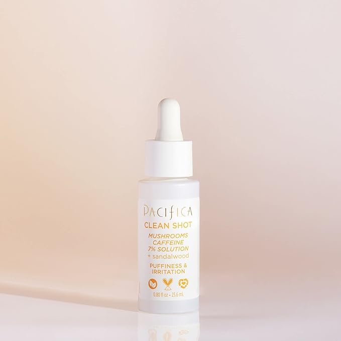 Pacifica Clean Shot Mushrooms and Caffeine 7 Percent 0.8 oz