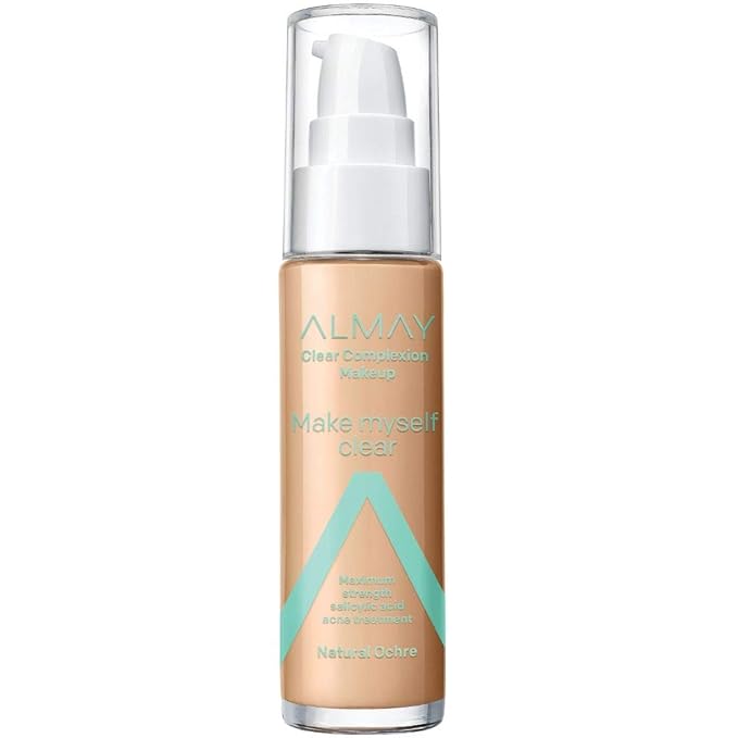 Almay Clear Complexion Makeup, Matte Finish Liquid Fou 0 oz