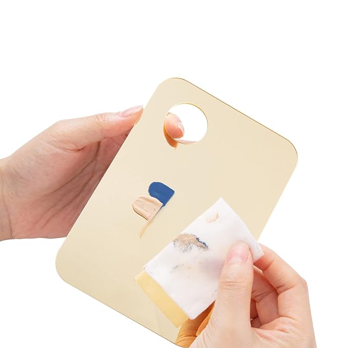 1 Pc Acrylic Cosmetic Makeup Palette Tray Foundation Mixing