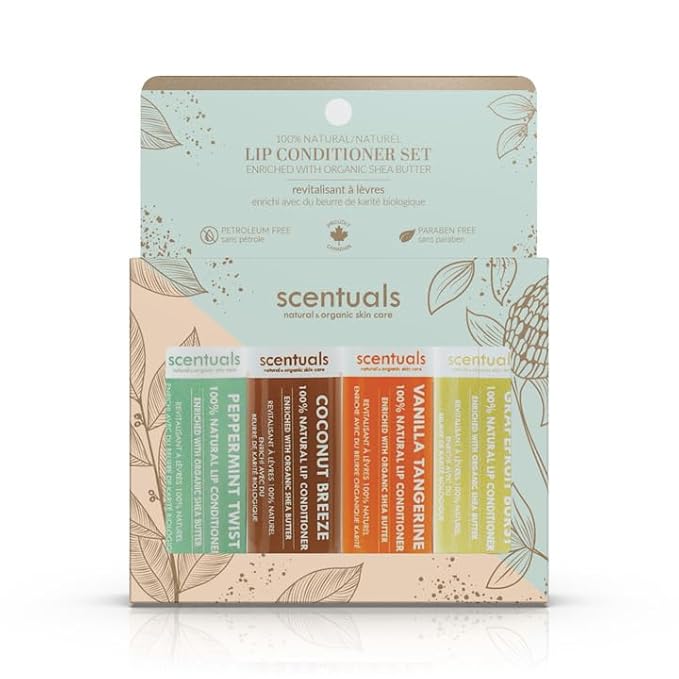 Lip Balm Set of 4, Made