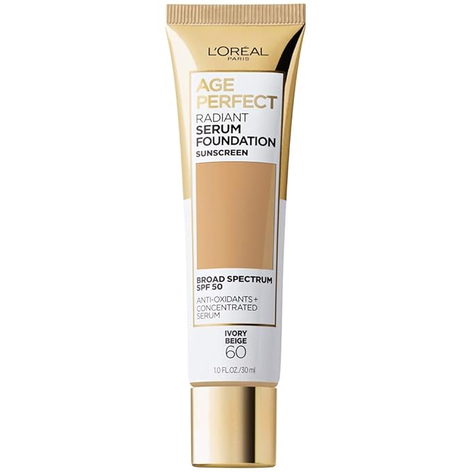 L'Oreal Paris Age Perfect Radiant Serum Foundation with 1 Ounce