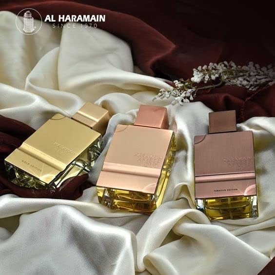 Al Haramain Amber Oud Gold Edition Eau De Parfum Spray 120ml (4 oz) - Unisex Arabian Perfume for Women & Men, Long-Lasting Amber Cologne with Refreshing & Sweet Fragrance