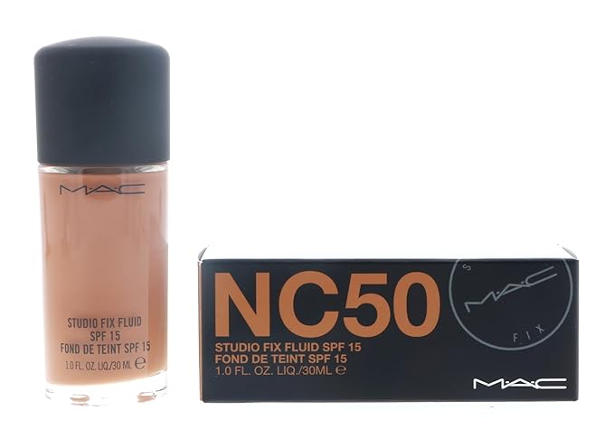 MAC 'Studio Fix' Fluid Foundation SPF 15#NC50