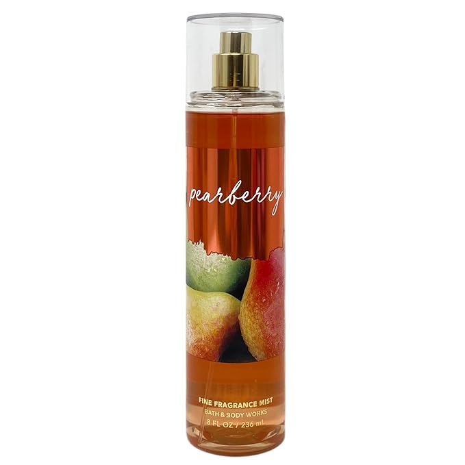 Bath & Body Works Pearberry Fine Fragrance Mist, 8 Oz - Pack of 3