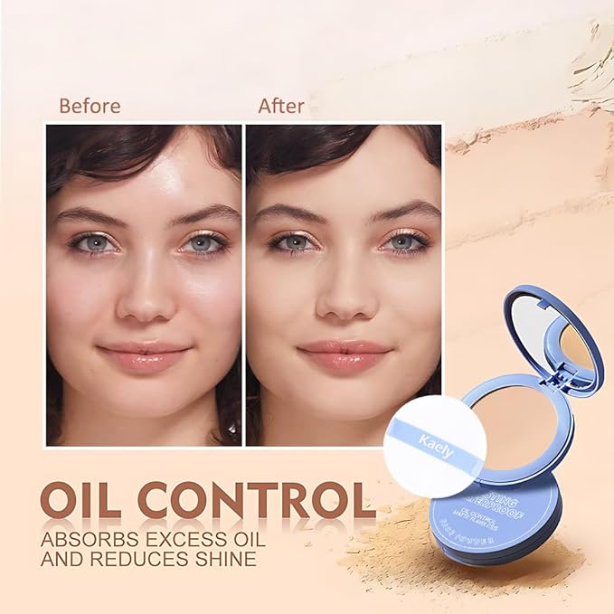 evpct Kaely Oil Control Pressed Face Powder, Get