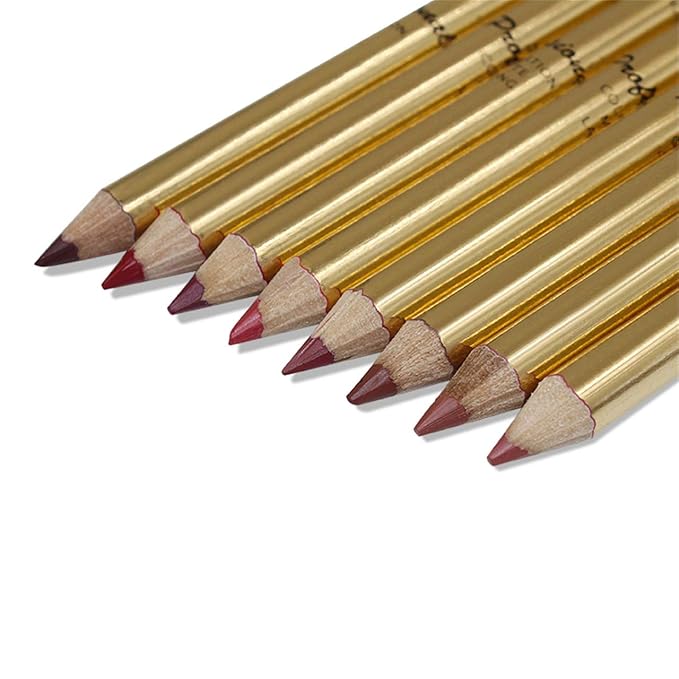 Lip Liner Pencil Set 8 Colors Professional Matte Long