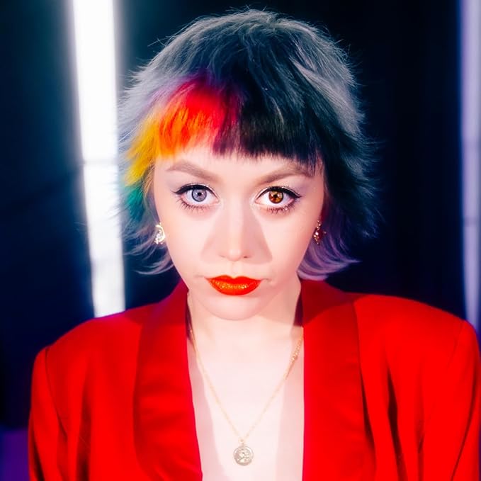 UNICORN SNOT Liquid Metal Lip Paint - Metallic Lip Gloss - Non-drying, Long-lasting Liquid Lipstick, Intense Pigment Color with Metallic Shimmer - Vegan, Cruelty-Free Makeup, Fiery Red (Lava)