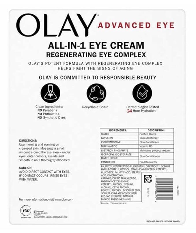 Olay advanced eye cream, 0.5
