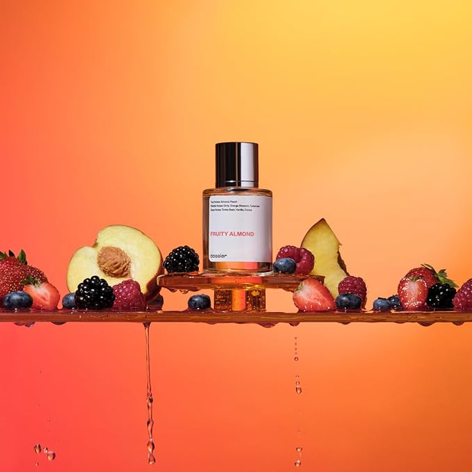 Dossier - Fruity Almond - Eau de Parfum - Inspired by C.Herrera Good Girl - Perfume Luxury - Pure Infused - Paraben Free - Vegan - For Women - Fragrance 1.7 0z (Spray 50ml)