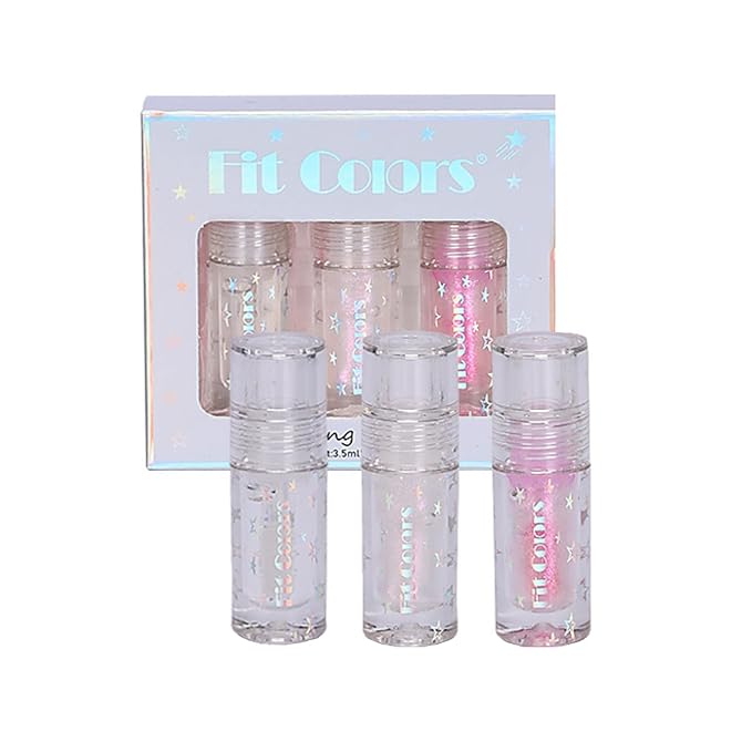Hydrating Lip Glow Oil Set, Plumping Lip Oil Hydrating
