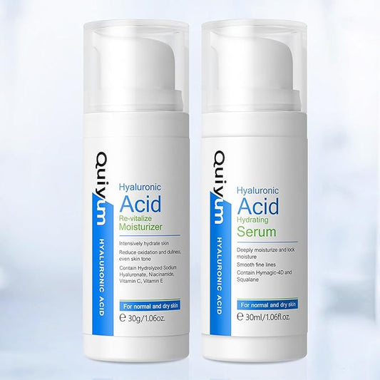 Hydrating Skin Care Set, Hyaluronic Acid