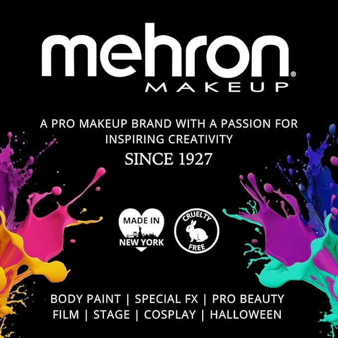 Mehron Makeup CreamBlend Stick | Face Paint, Body (Pastel Green) 75 oz