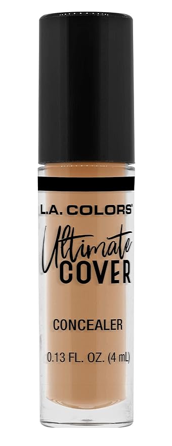 L.A. COLORS Ultimate Cover Concealer- Vanilla, 0.13 Fl Fl Oz