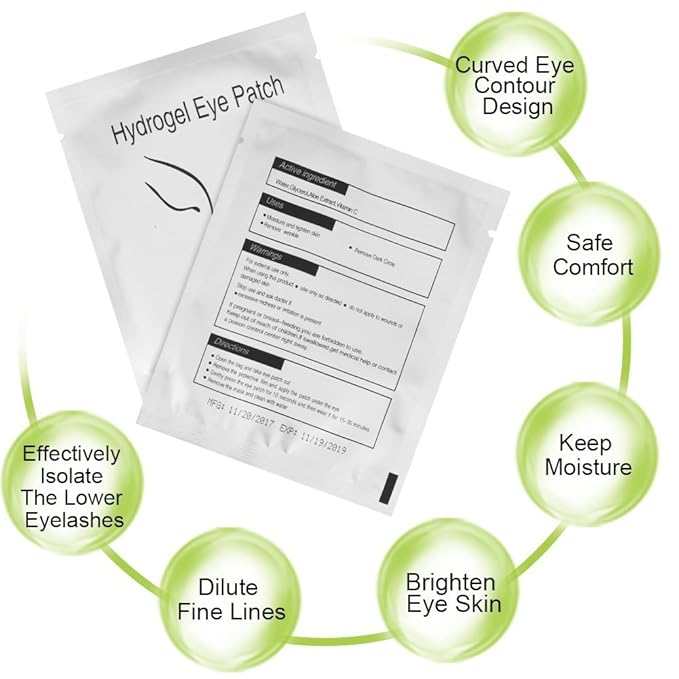 100 pairs under eye pads,