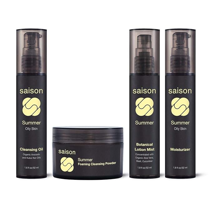 Saison® Summer Face Collection Gift Set | Organic, Free Beauty