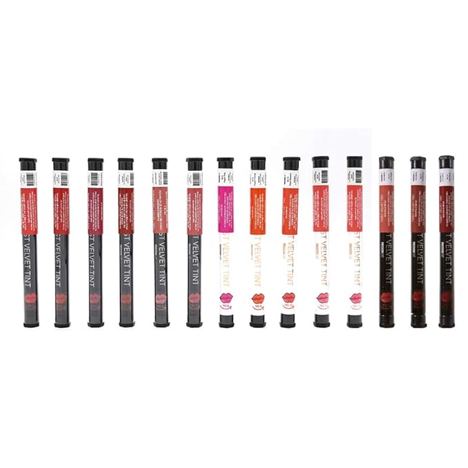 Long Lasting Lip Stain for Lips and Cheek Tint | High Pigment Color | lightweight Matte Finish | Weightless | Full Coverage | Twist Velvet Tint #4 (No.4)