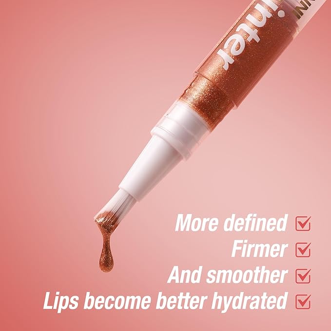 Hydrating Glow Lip Oil Gloss, High Pigment Red Lip