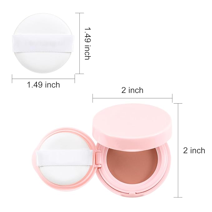 AFGHOZ Pink Cream Blush Powder, Matte Blush Shadow Mature Skin