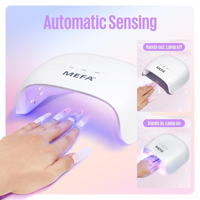 MEFA UV Nail Lamp with