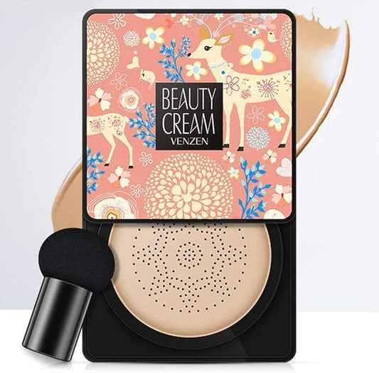 VENZEN Beauty Cream Clear Cover Natural Make Up (#02 Ivory) 20g