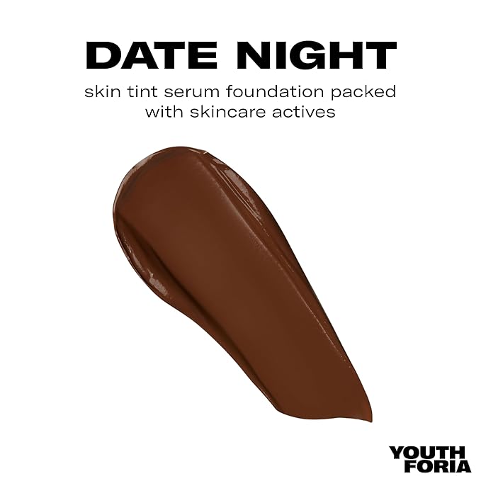 Youthforia Date Night Skin Tint Serum Foundation, Light-Medium Cool Undertones