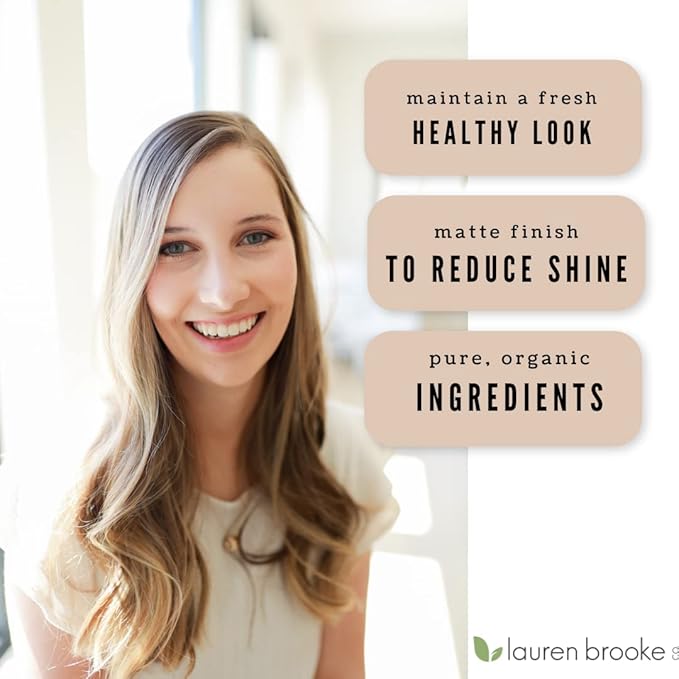 Lauren Brooke Cosmetiques Translucent Finishing Powder, Natural and