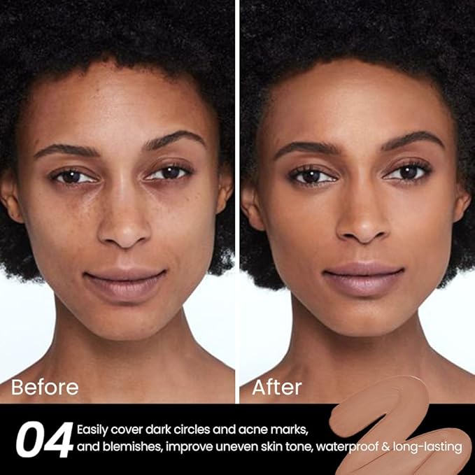 1 Pack Liquid Foundation Cream for Face Makeup,Durable