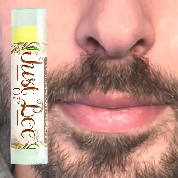 100% Natural Beeswax Lip Balm Vanilla,
