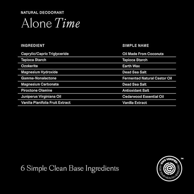 Each & Every Aluminum Free Deodorant for Women & Men, Lavender & Lemon + Cedar & Vanilla - All Natural Deodorant for Sensitive Skin, EWG Verified - Clean, Baking Soda-Free, Plant-Based - 2.5oz, 2 Pack