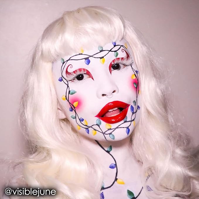 Mehron Makeup CreamBlend Stick | Face Paint, Body g) (White) 75 oz