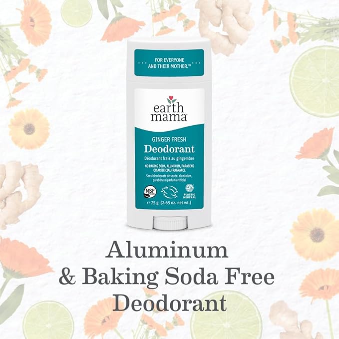 Earth Mama Ginger Fresh Deodorant | Baking