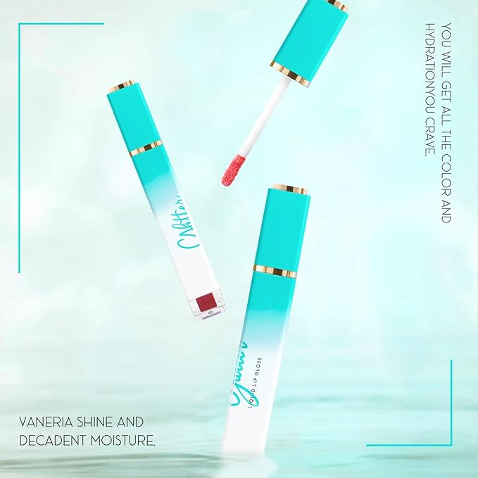 VANERIA Glitter Lip Gloss Shimmer,Matte Liquid Lipstick Rapid Drying,Long Lasting Highly Pigmented Color,Waterproof,Lipgloss Glitter Non-Sticky.bloodstone(4ml/0.14oz)