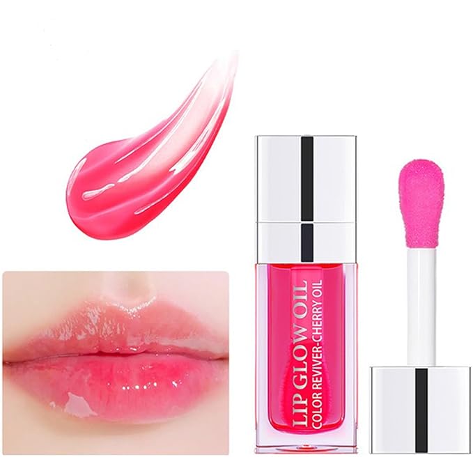 Hydrating Lip Glow Oil Set, Plumping Lip Oil Hydrating
