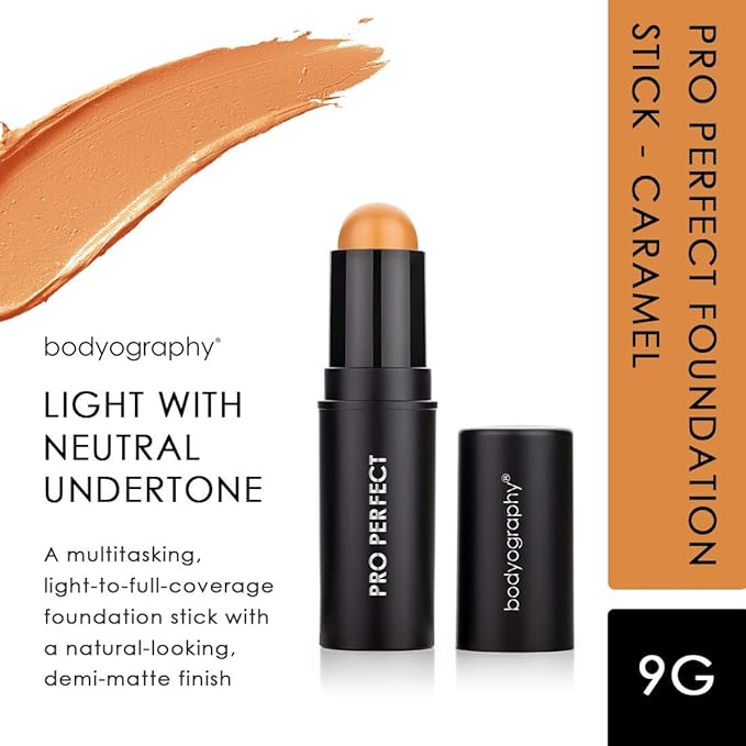 Bodyography Pro Perfect Foundation Stick - Demi-Matte Finish E (Caramel)