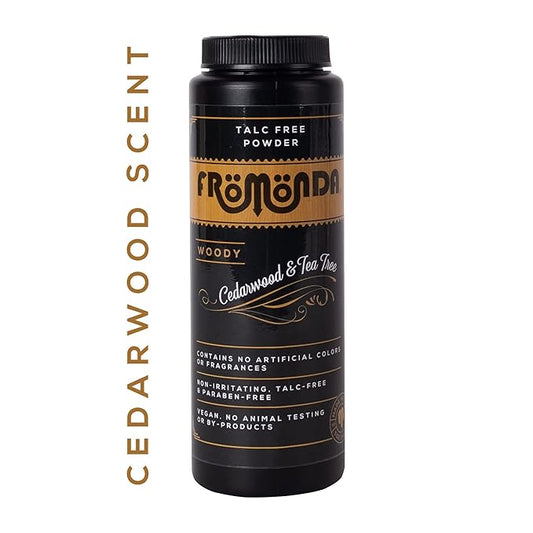 (Woody) Body Powder Cedarwood & Tea Tree (5 5 oz