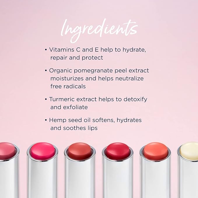Lune+Aster Tinted Lip Balm - Dare lips