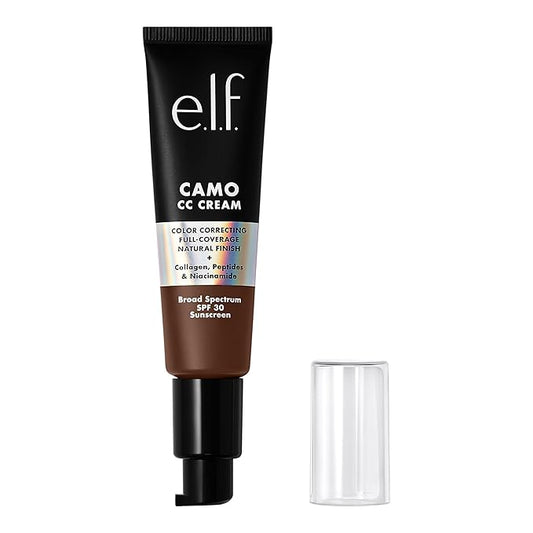 e.l.f. Camo CC Cream, Color Correcting Medium-To-Full Coverage C, (30g) 1.05 Oz